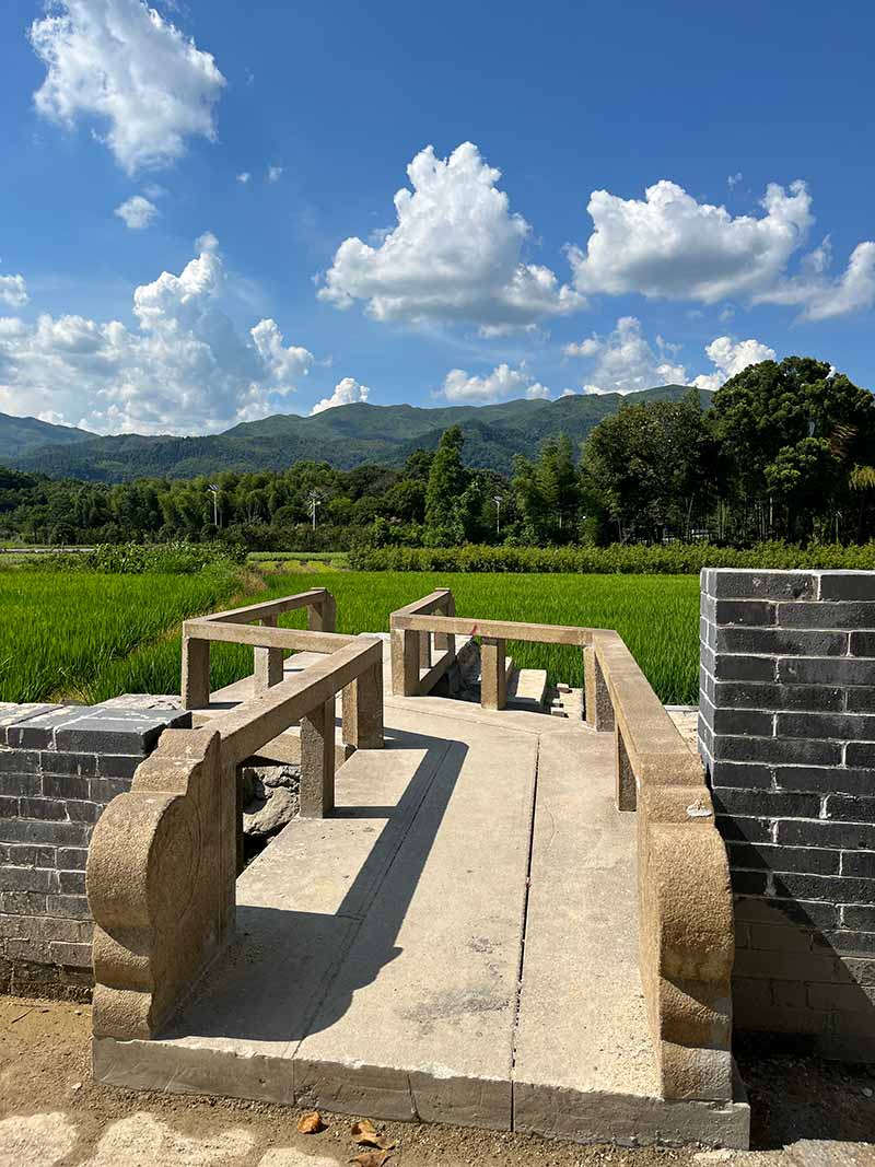 常州花岗岩仿古石材景区使用案例