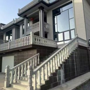 常州 芝麻白别墅阳台栏杆，楼梯栏杆