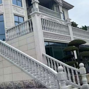 常州 芝麻白别墅，栏杆