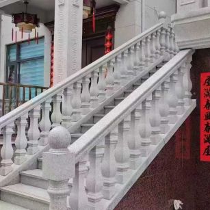 常州 天然石材 阳台庭院护栏、栏杆