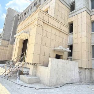 常州 黄金麻干挂，工地实拍