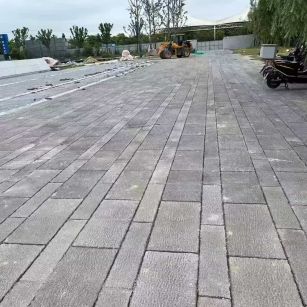 常州仿古石铺装效果