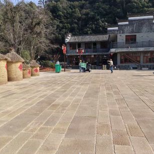常州仿古石铺装效果