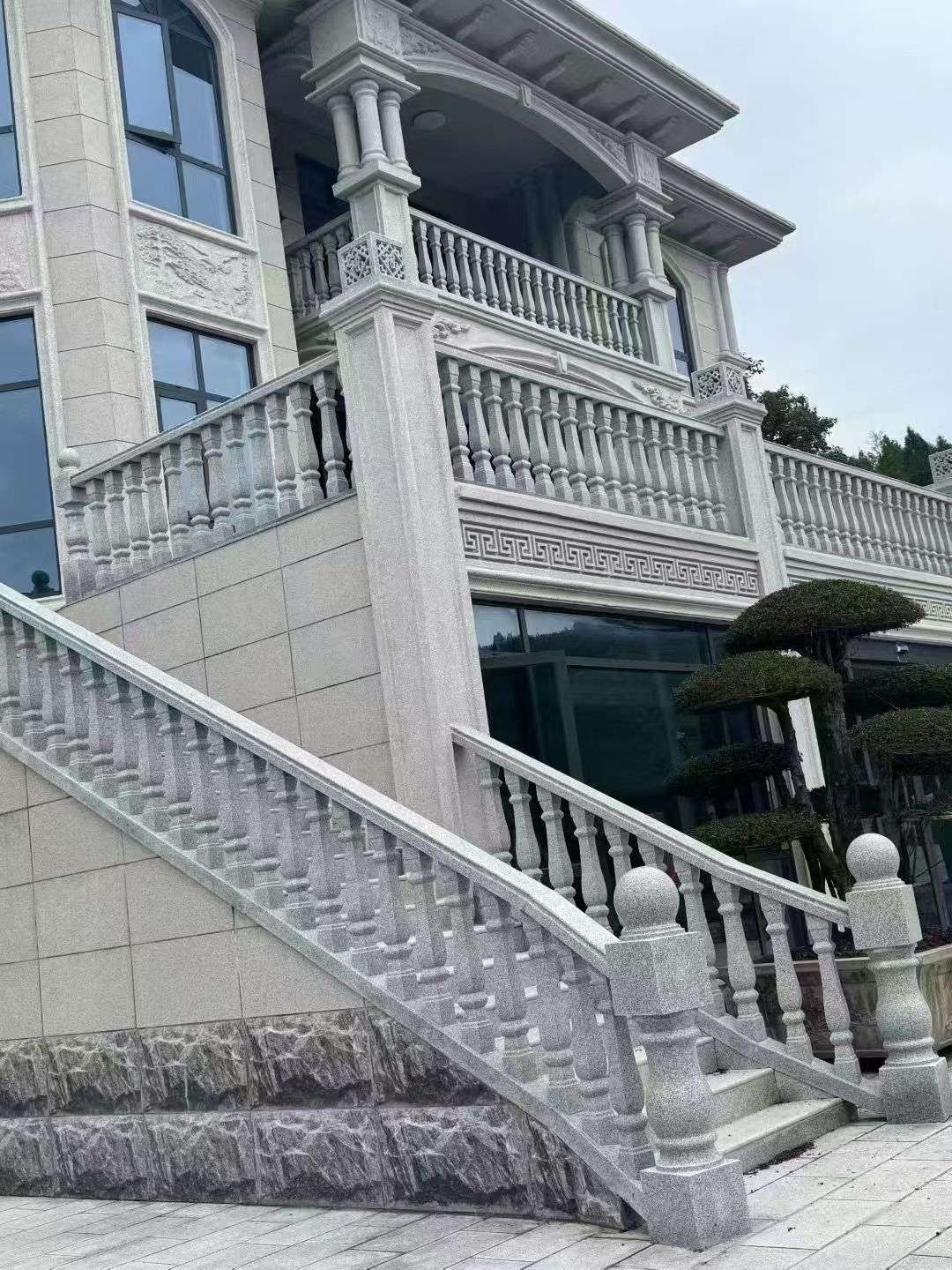 常州 芝麻白别墅，栏杆