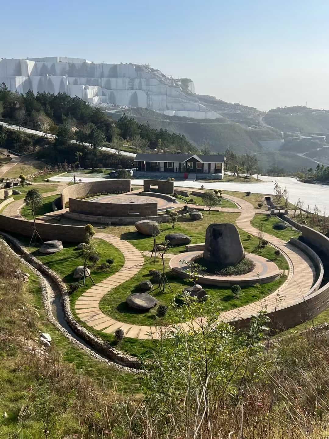 常州仿古石铺装整体效果