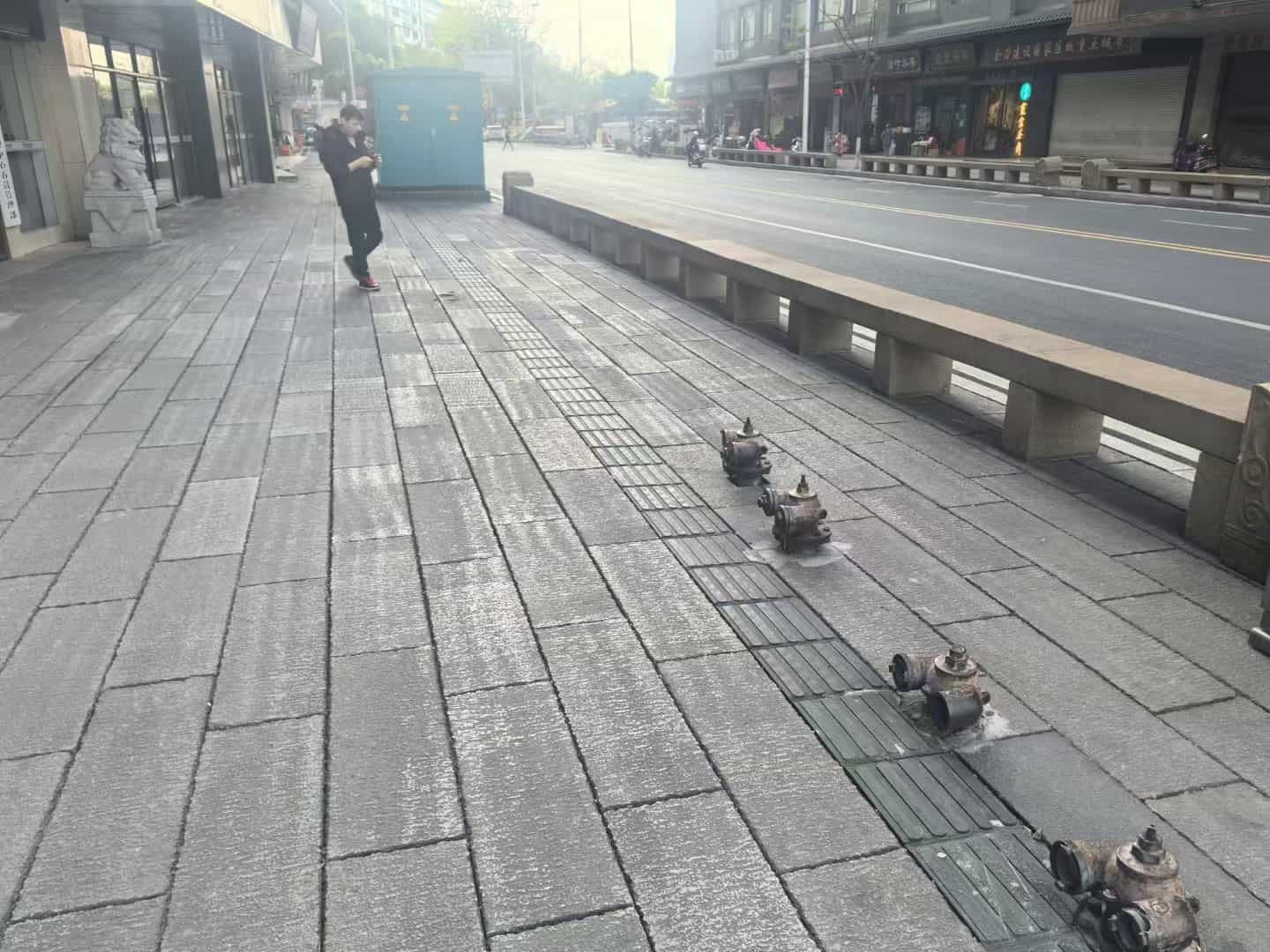 常州仿古石铺装效果