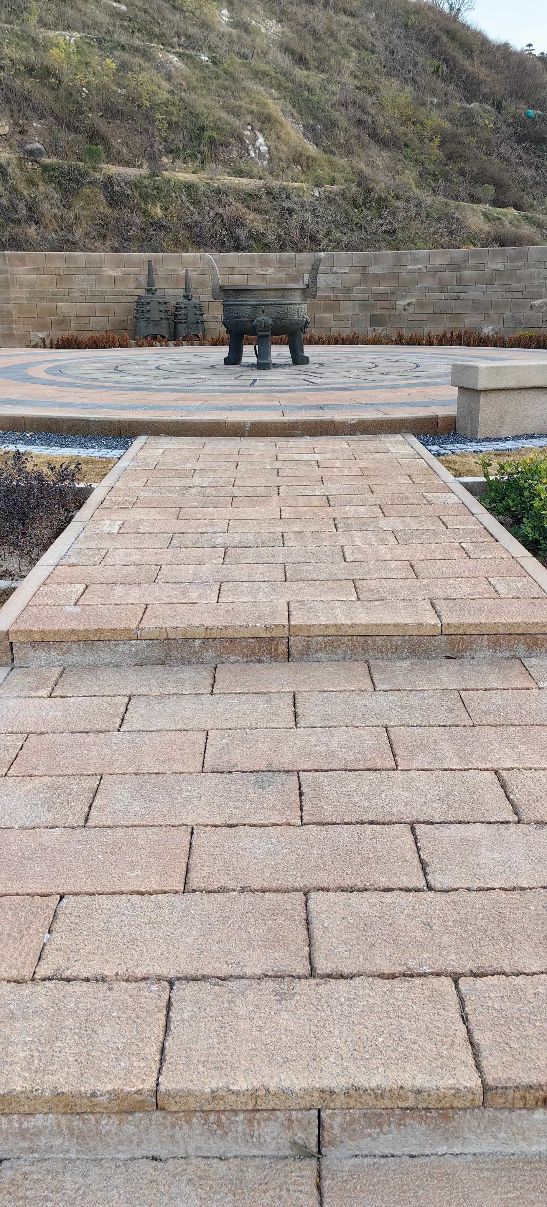 常州仿古石铺装效果