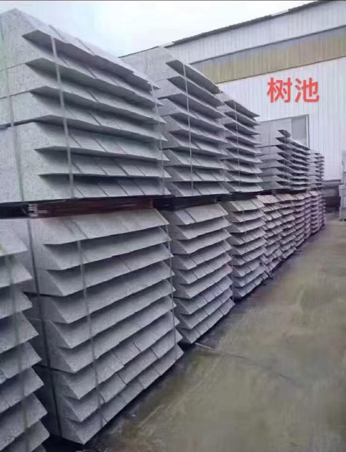 常州 芝麻灰切头树池