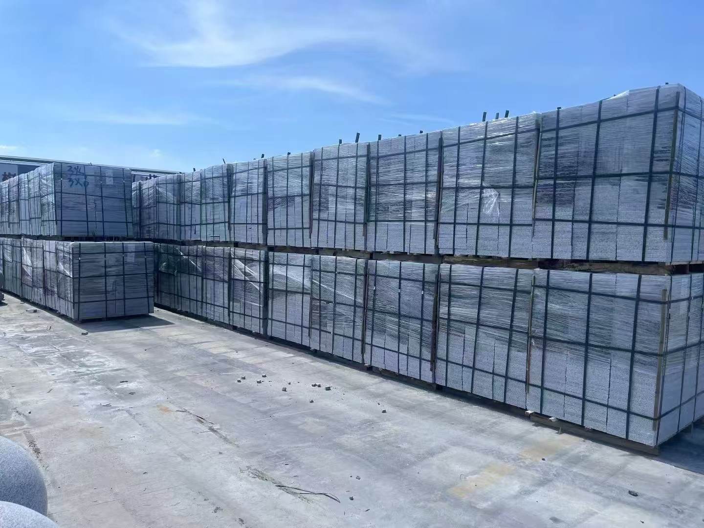 常州 芝麻白火烧成品300*600地铺料，大量现货，物美价廉